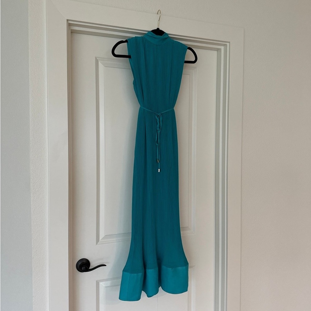 Milly Melina Midi Pleated Dress in Size 0